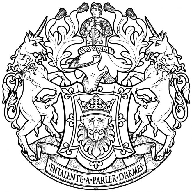 Heraldry-Society-Coat-of-Arms-line-art